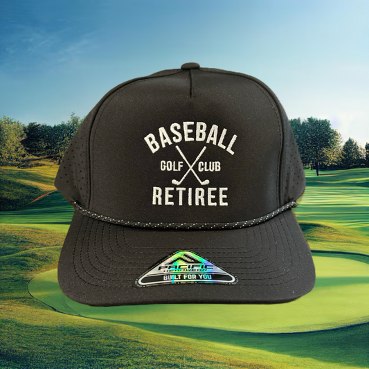 Baseball Retiree- Black